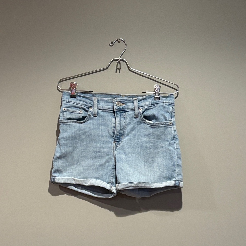 Levi's Women's Denim Blue Jean Shorts